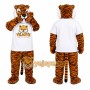 Orange Tiger Mascot Costume