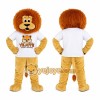 Golden Lion Mascot Costume