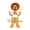 Golden Lion Mascot Costume