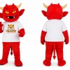Red Devil Mascot Costume