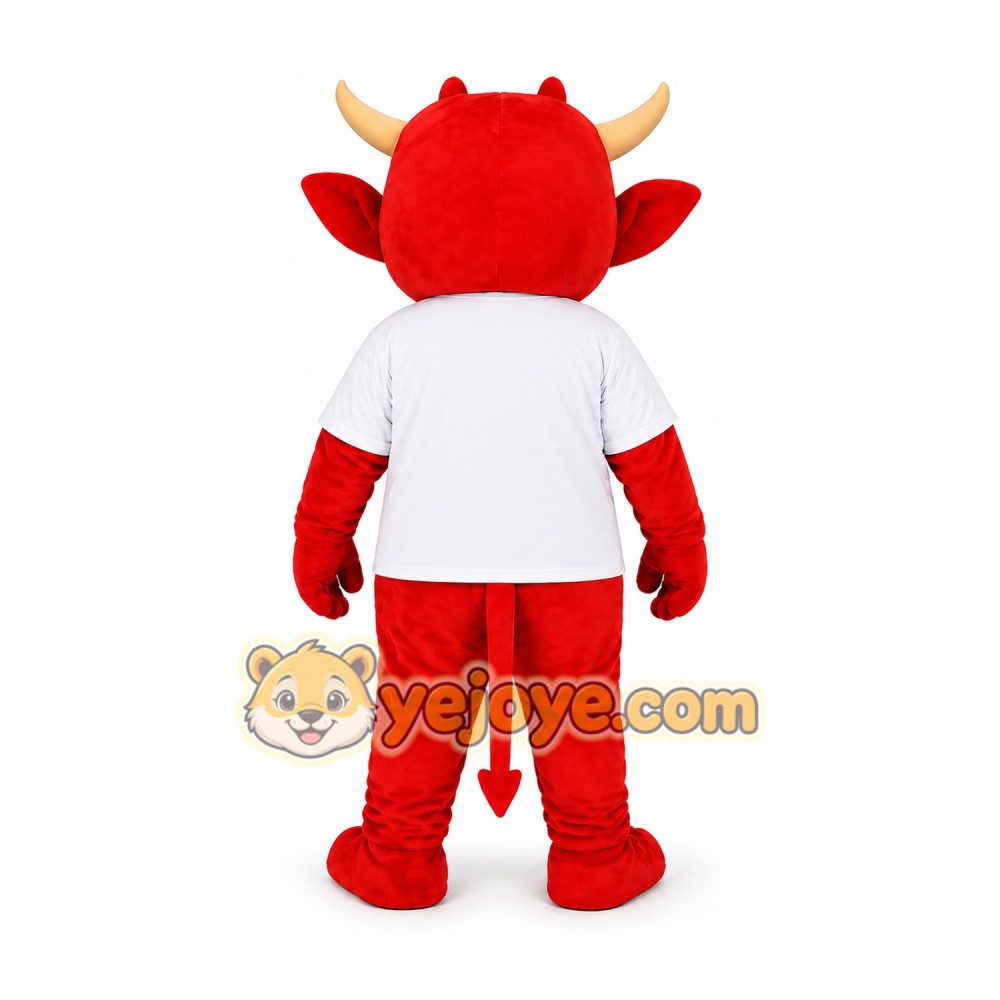 Red Devil Mascot Costume Red Devil Mascot Costume