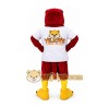 Dark Red Bird Mascot Costume Dark Red Bird Mascot Costume