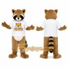 Brown Raccoon Mascot Costume Brown Raccoon Mascot Costume