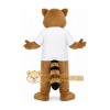 Brown Raccoon Mascot Costume Brown Raccoon Mascot Costume