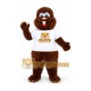 Dark Brown Beaver Mascot Costume Dark Brown Beaver Mascot Costume
