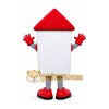 White House Mascot Costume with Red Roof
