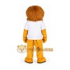 Yellow Lion Mascot Costume Yellow Lion Mascot Costume