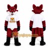 Red Fox Mascot Costume Red Fox Mascot Costume