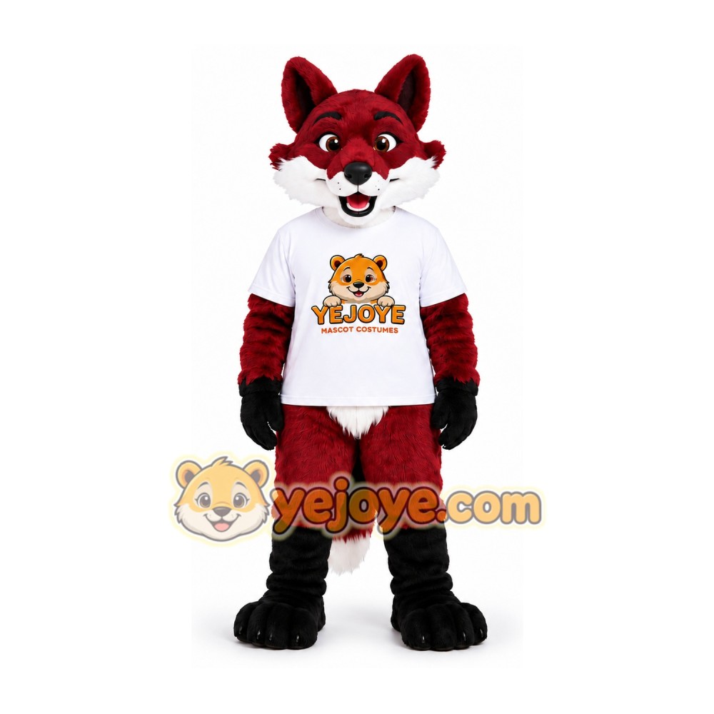 Red Fox Mascot Costume Red Fox Mascot Costume