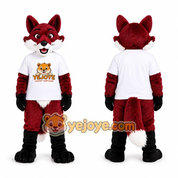 Red Fox Mascot Costume