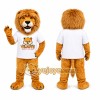 Golden Lion Mascot Costume