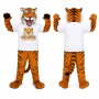 Orange Tiger Mascot Costume