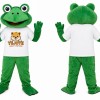 Green Frog Mascot Costume