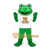 Green Frog Mascot Costume