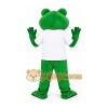 Green Frog Mascot Costume