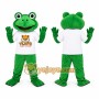Green Frog Mascot Costume