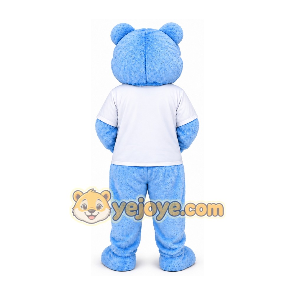 Light Blue Bear Mascot Costume Light Blue Bear Mascot Costume