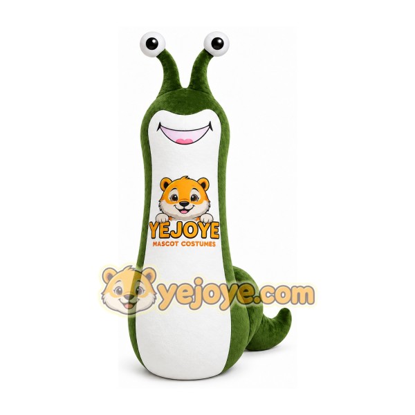 Green Snail Mascot Costume Green Snail Mascot Costume