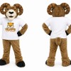 Brown Ram Mascot Costume