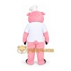 Pink Pig Chef Mascot Costume Pink Pig Chef Mascot Costume