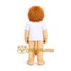 Light Beige Lion Mascot Costume Light Beige Lion Mascot Costume