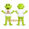 Lime Green Frog Mascot Costume Lime Green Frog Mascot Costume