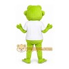 Lime Green Frog Mascot Costume Lime Green Frog Mascot Costume