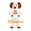 Cream Ram Mascot Costume with Brown Horns