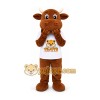 Brown Cow Mascot Costume Brown Cow Mascot Costume