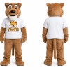 Light Brown Cat Mascot Costume