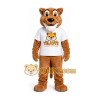Light Brown Cat Mascot Costume Light Brown Cat Mascot Costume