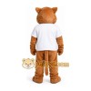 Light Brown Cat Mascot Costume Light Brown Cat Mascot Costume