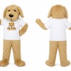 Beige Dog Mascot Costume