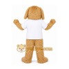 Beige Dog Mascot Costume Beige Dog Mascot Costume