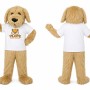 Beige Dog Mascot Costume