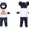 Dark Gray Mouse Mascot Costume