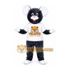 Dark Gray Mouse Mascot Costume Dark Gray Mouse Mascot Costume