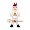 Red White Blue Uncle Sam Mascot Costume Red White Blue Uncle Sam Mascot Costume