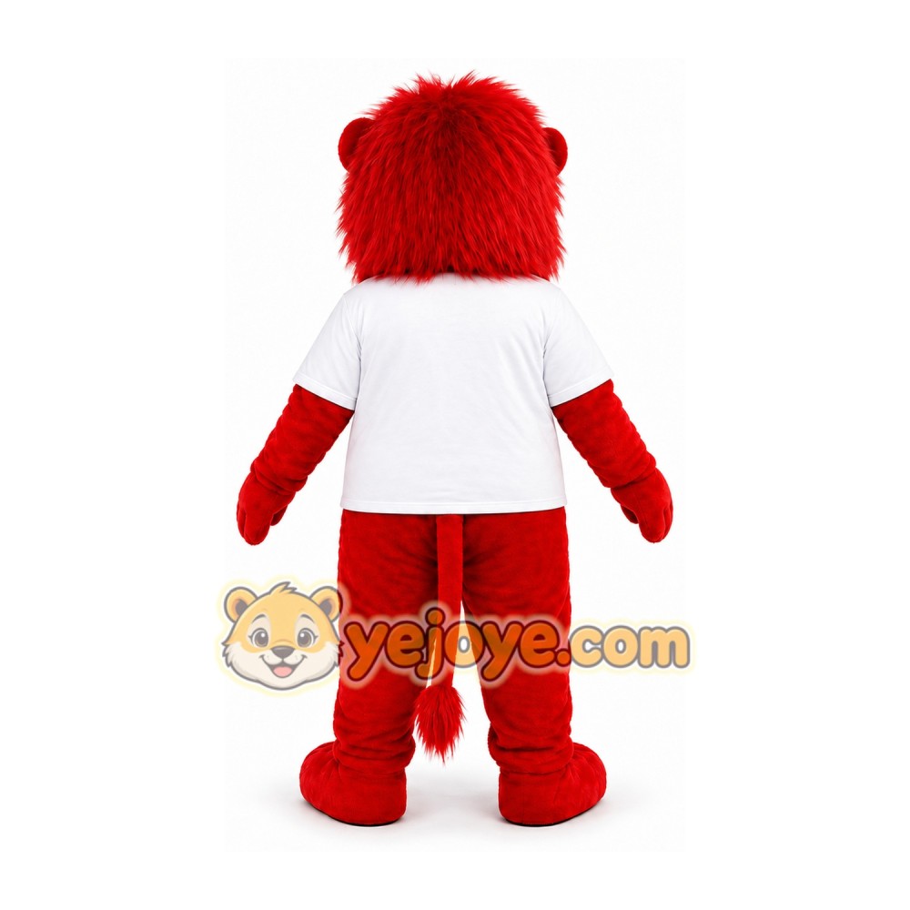 Red Lion Mascot Costume Red Lion Mascot Costume