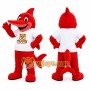 Red Shark Mascot Costume