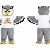 Gray Owl Mascot Costume