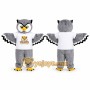 Gray Owl Mascot Costume