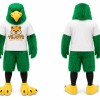 Green Eagle Mascot Costume