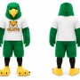 Green Eagle Mascot Costume