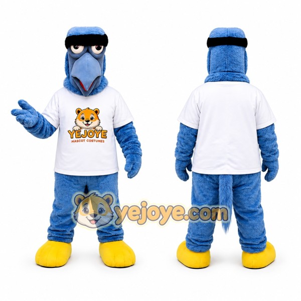 Blue Bird Mascot Costume
