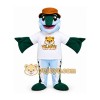 Green Fish Mascot Costume with Hat Green Fish Mascot Costume with Hat