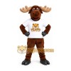 Brown Moose Mascot Costume Brown Moose Mascot Costume