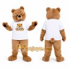 Light Brown Bear Mascot Costume Light Brown Bear Mascot Costume