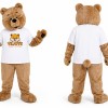 Light Brown Bear Mascot Costume