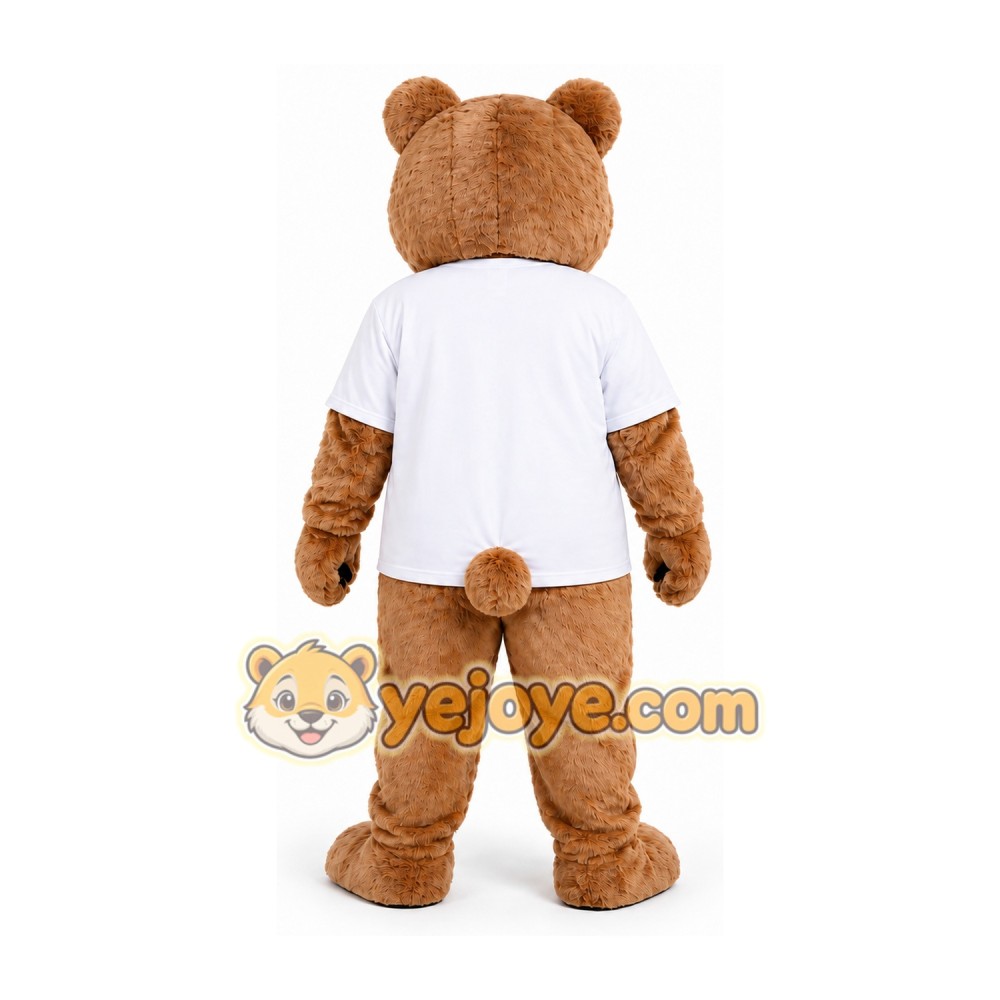 Light Brown Bear Mascot Costume Light Brown Bear Mascot Costume